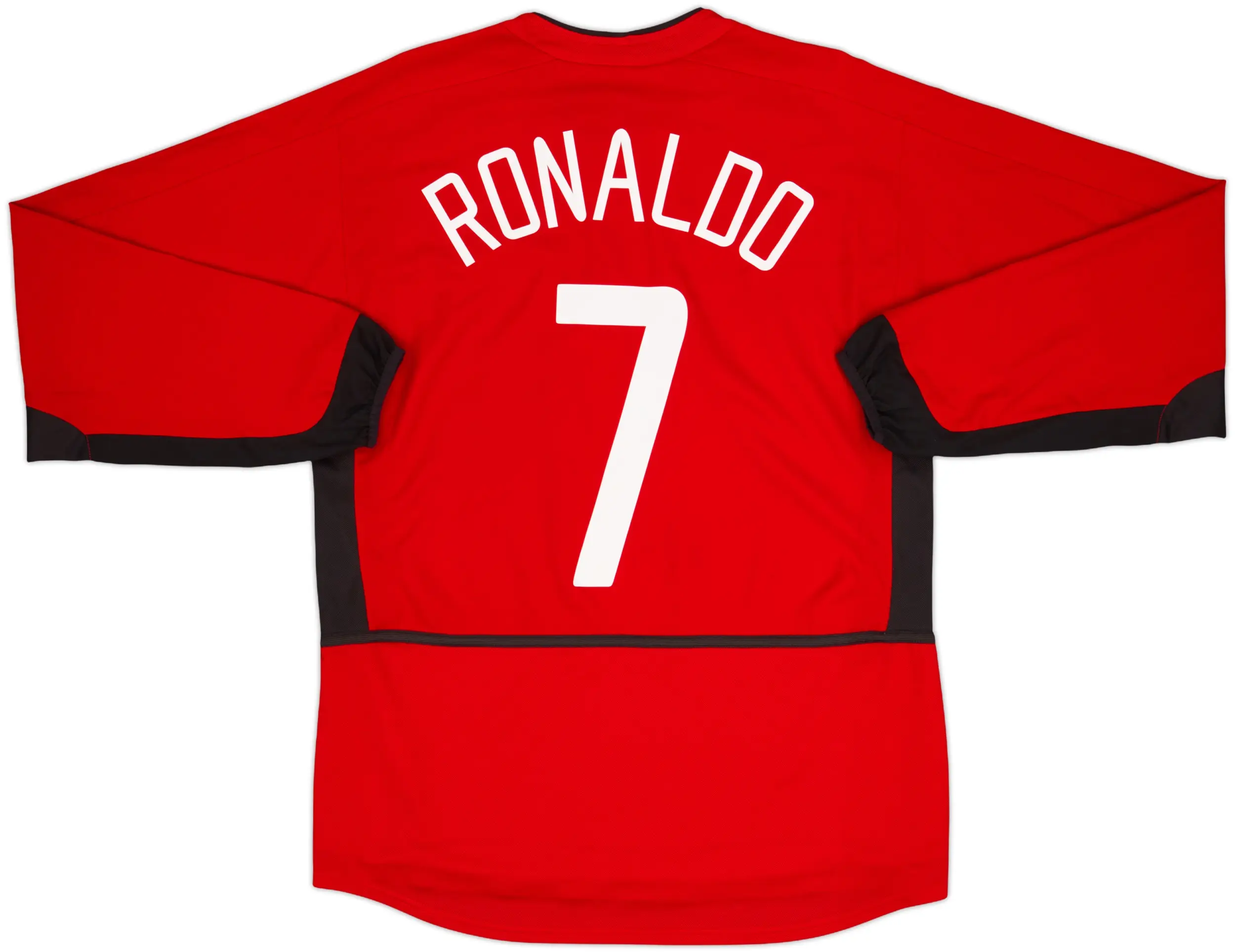 Manchester United 2002/04 Local Manga Larga - Cristiano Ronaldo - Imagen 2